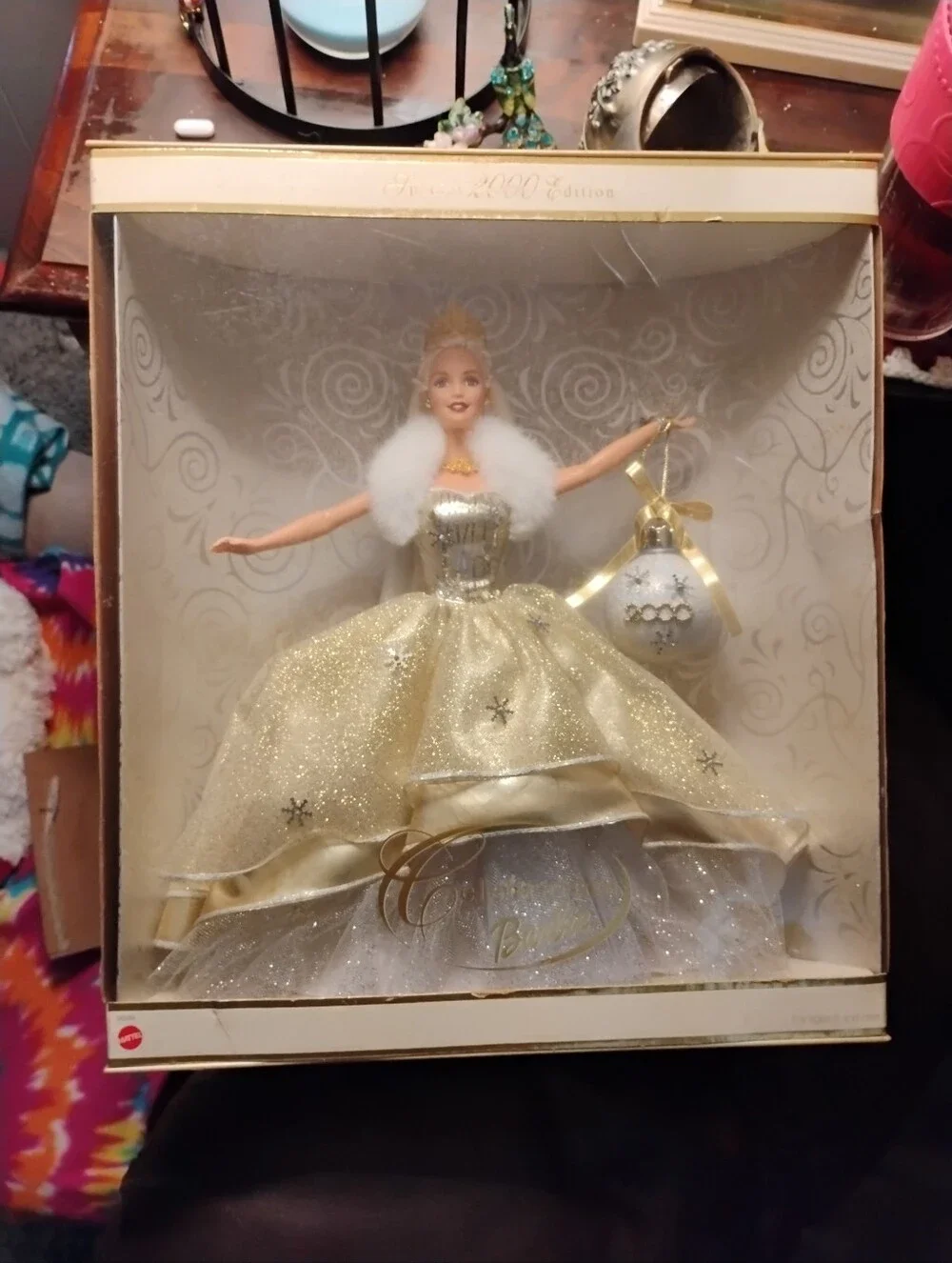 Barbie Gold and White Celebration Party Doll